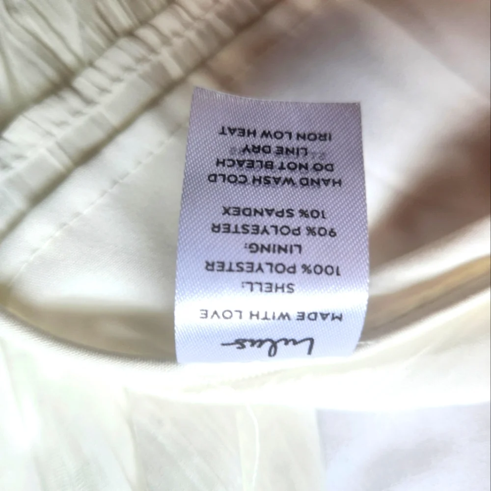 Lulu's radiant flirt ivory long sleeve blouse - Picture 3 of 4